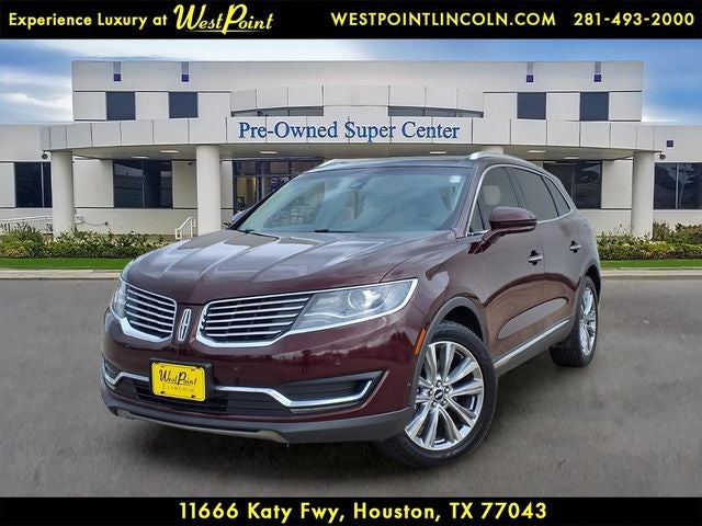 2018 Lincoln MKX Reserve