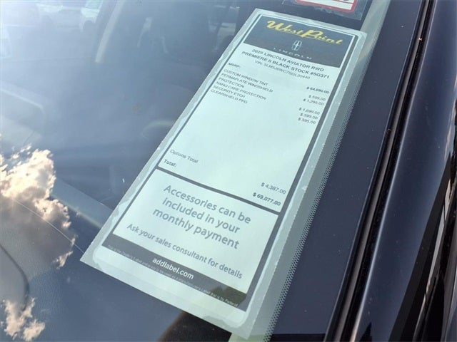 2025 Lincoln Aviator Premiere