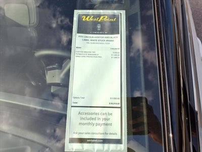 2025 Lincoln Aviator Black Label
