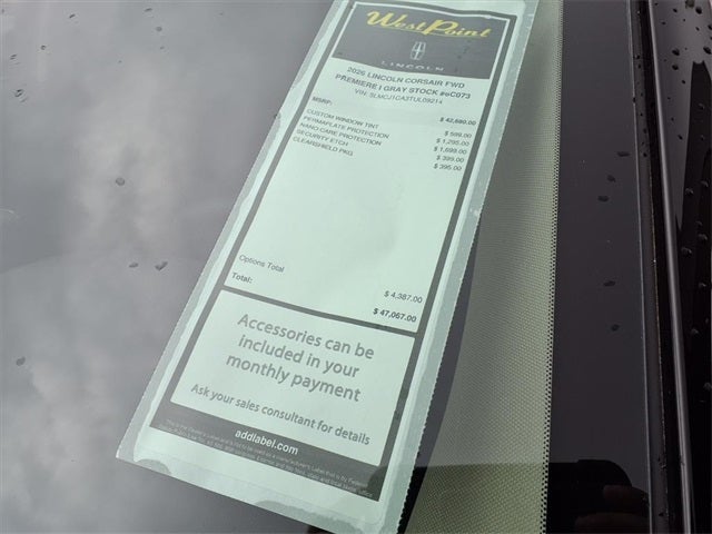 2026 Lincoln Corsair Premiere