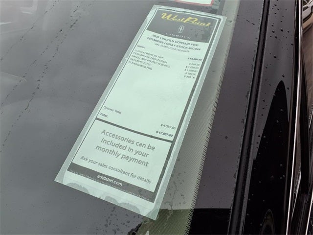 2026 Lincoln Corsair Premiere