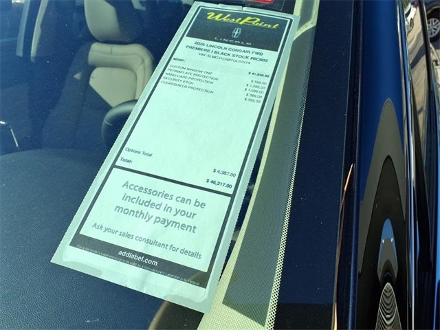 2026 Lincoln Corsair Premiere