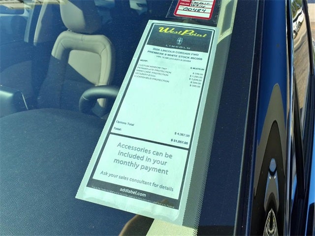 2026 Lincoln Corsair Premiere