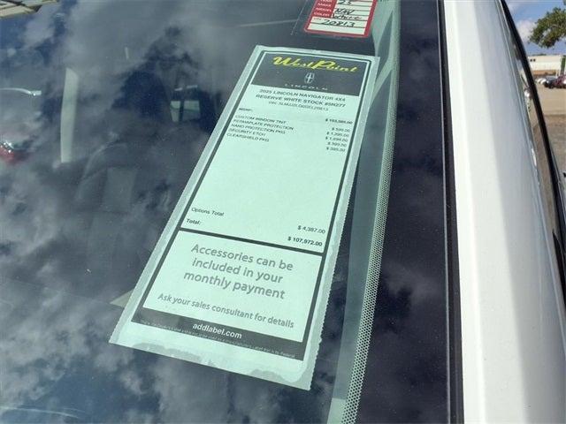 2025 Lincoln Navigator Reserve