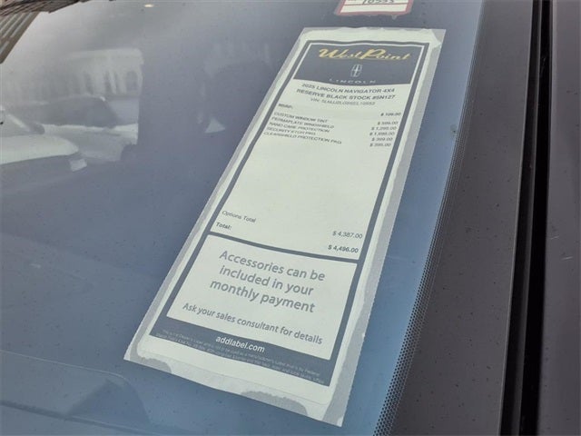 2025 Lincoln Navigator Reserve