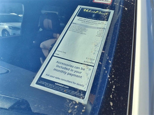 2025 Lincoln Navigator Reserve