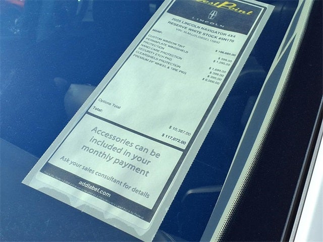 2025 Lincoln Navigator Reserve