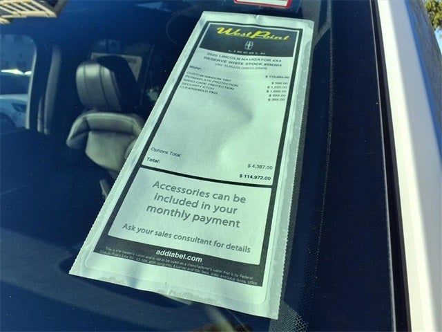 2025 Lincoln Navigator Reserve