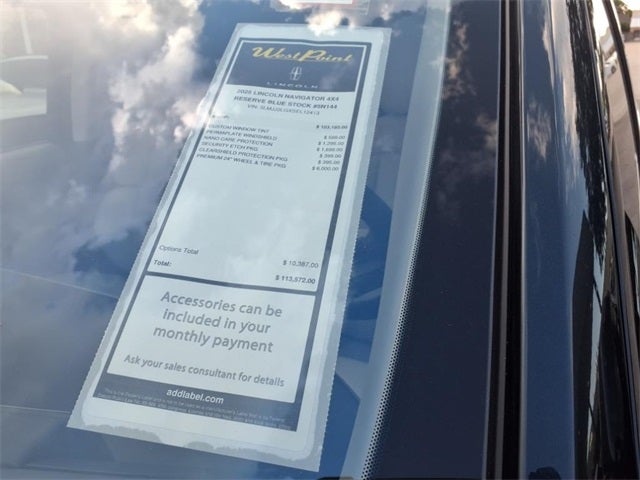 2025 Lincoln Navigator Reserve