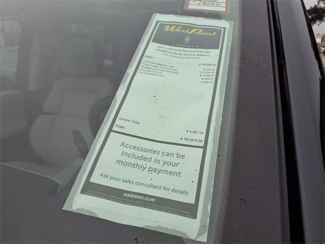 2025 Lincoln Navigator Reserve