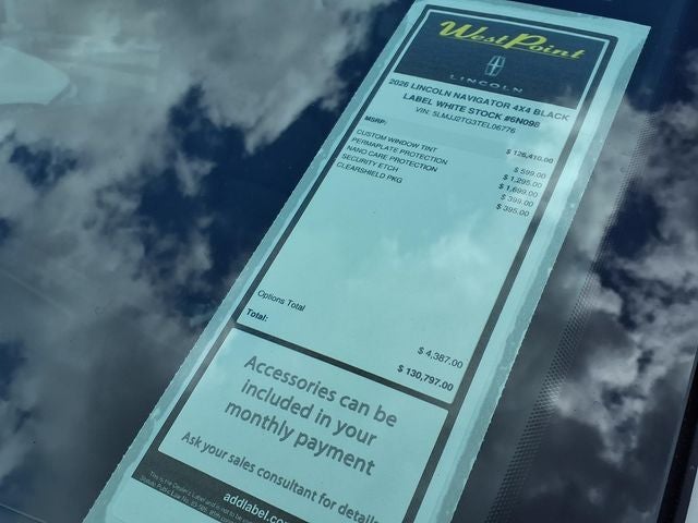 2026 Lincoln Navigator Black Label