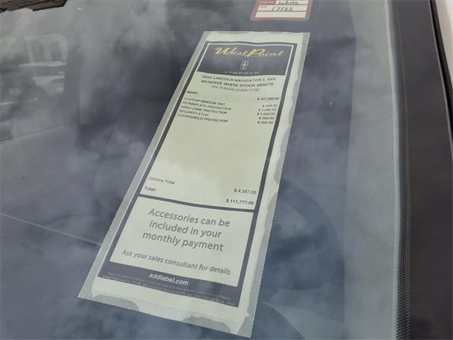 2025 Lincoln Navigator L Reserve