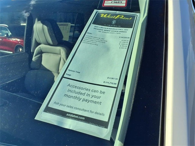 2025 Lincoln Navigator L Reserve