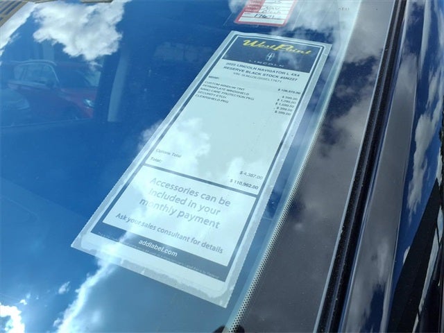 2025 Lincoln Navigator L Reserve