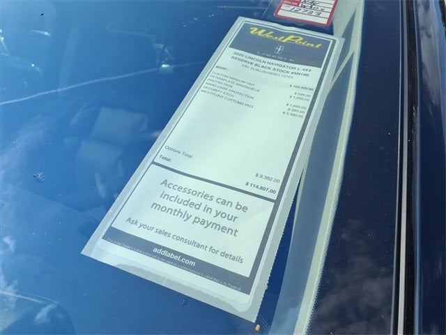 2025 Lincoln Navigator L Reserve