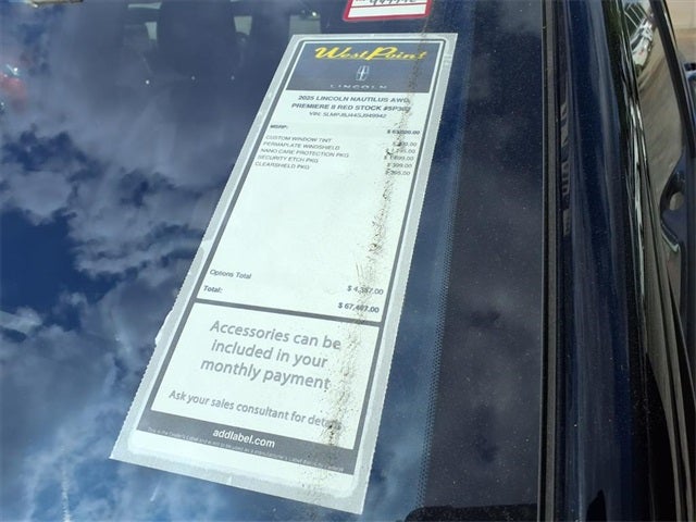 2025 Lincoln Nautilus Hybrid Premiere