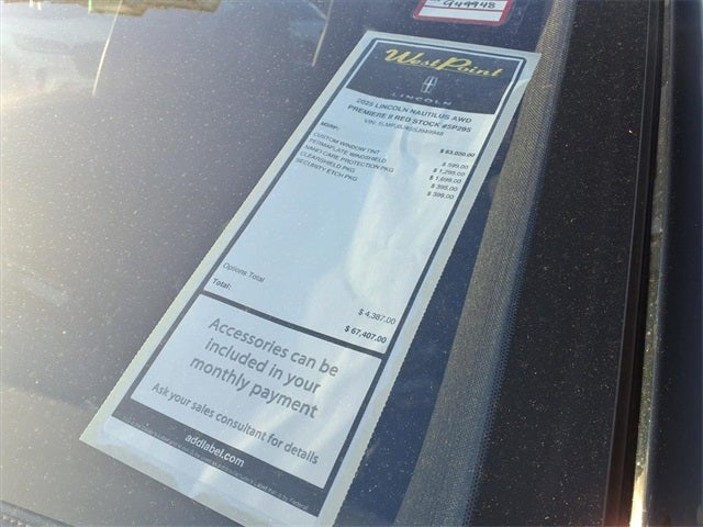 2025 Lincoln Nautilus Hybrid Premiere