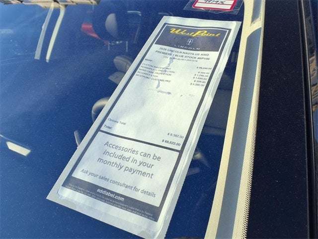 2026 Lincoln Nautilus Hybrid Premiere