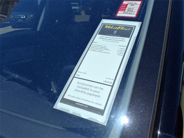 2025 Lincoln Nautilus Hybrid Premiere