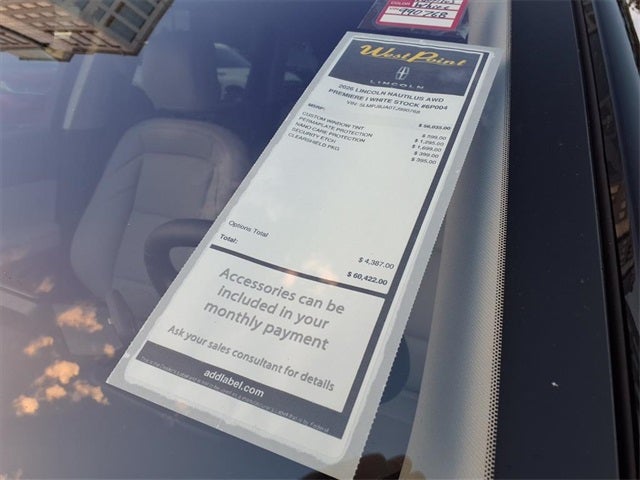 2026 Lincoln Nautilus Premiere