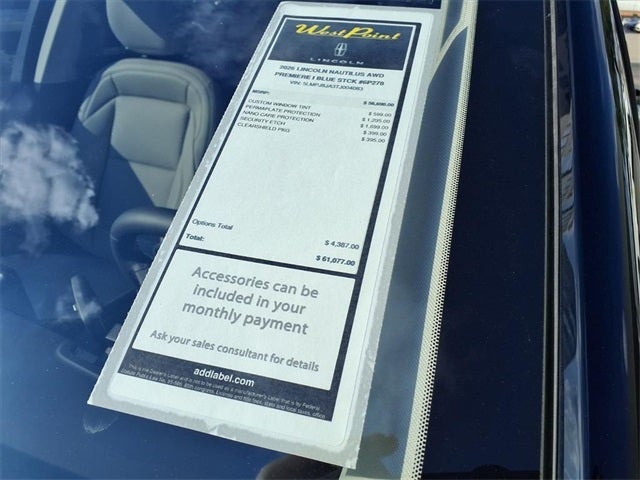 2026 Lincoln Nautilus Premiere