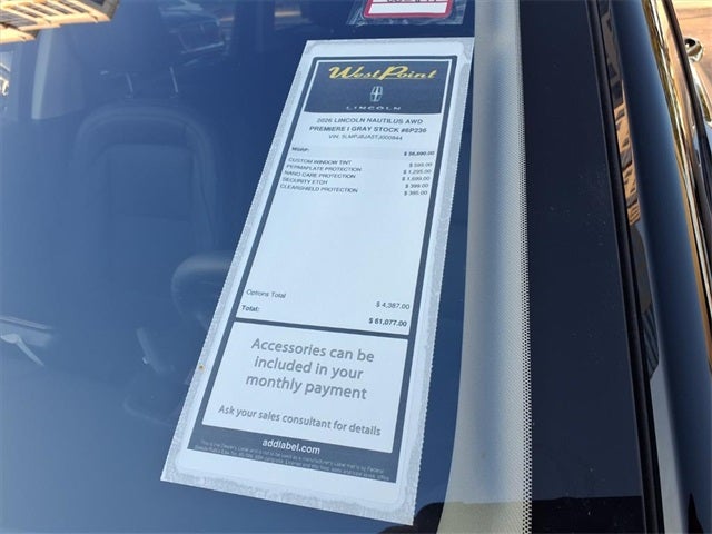 2026 Lincoln Nautilus Premiere