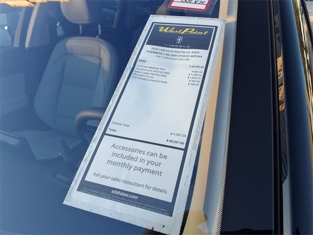 2026 Lincoln Nautilus Premiere