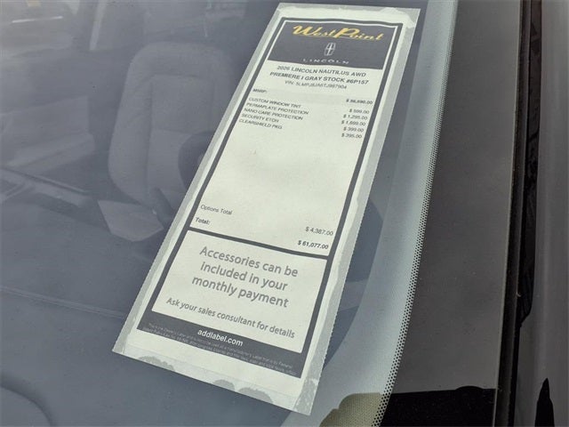 2026 Lincoln Nautilus Premiere