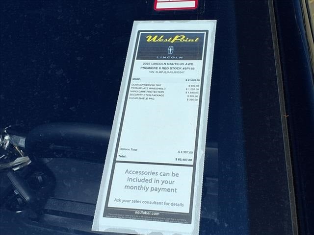 2025 Lincoln Nautilus Premiere