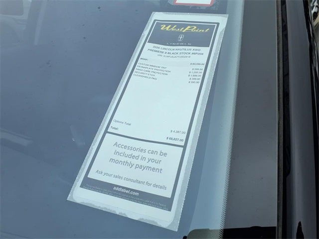 2026 Lincoln Nautilus Premiere