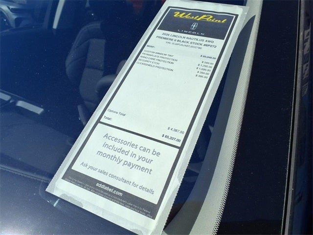 2026 Lincoln Nautilus Premiere