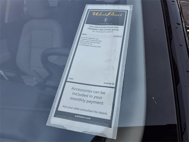 2026 Lincoln Nautilus Premiere