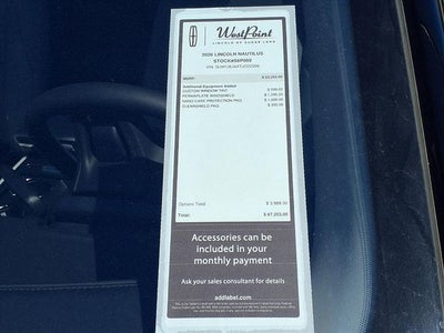 2026 Lincoln Nautilus Premiere