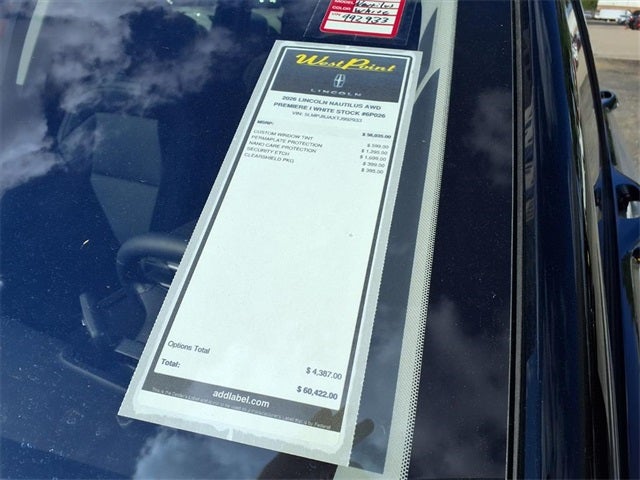 2026 Lincoln Nautilus Premiere