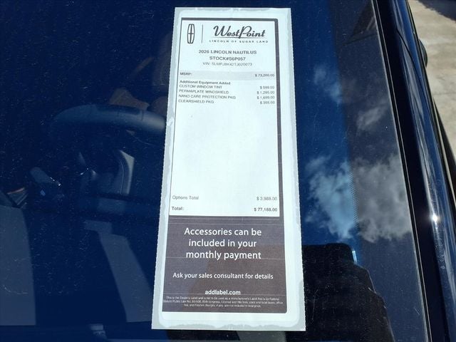 2026 Lincoln Nautilus Hybrid Reserve