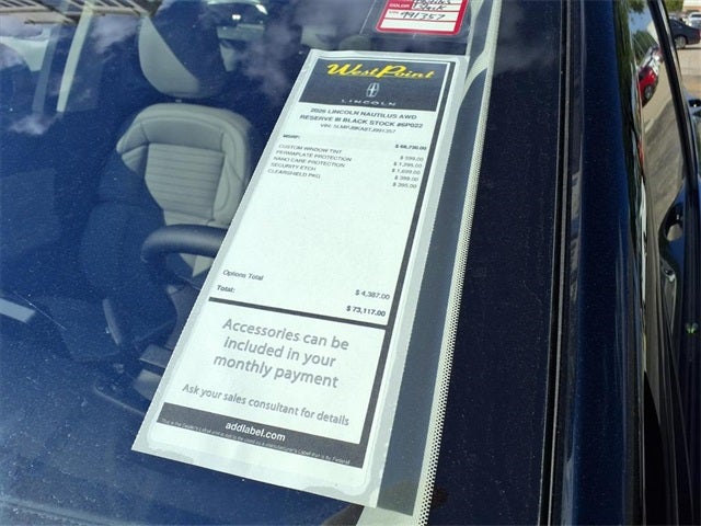 2026 Lincoln Nautilus Reserve