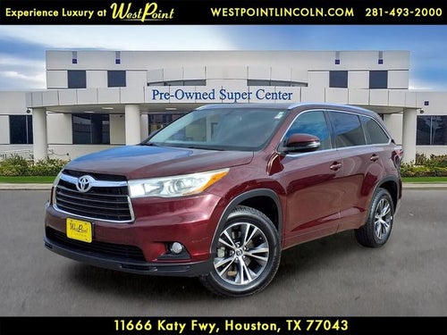 2016 Toyota Highlander XLE V6