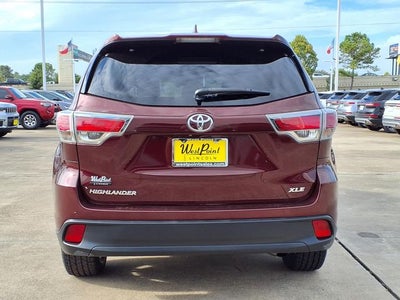 2016 Toyota Highlander XLE V6