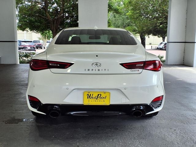 2018 INFINITI Q60 Red Sport 400