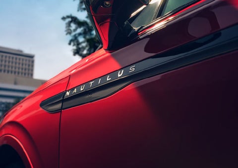 A side badge on the passenger door reads Nautilus. | West Point Lincoln in Houston TX