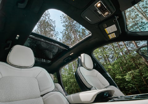 The front seats of a 2027 Lincoln Aviator® Black Label™ SUV | West Point Lincoln in Houston TX