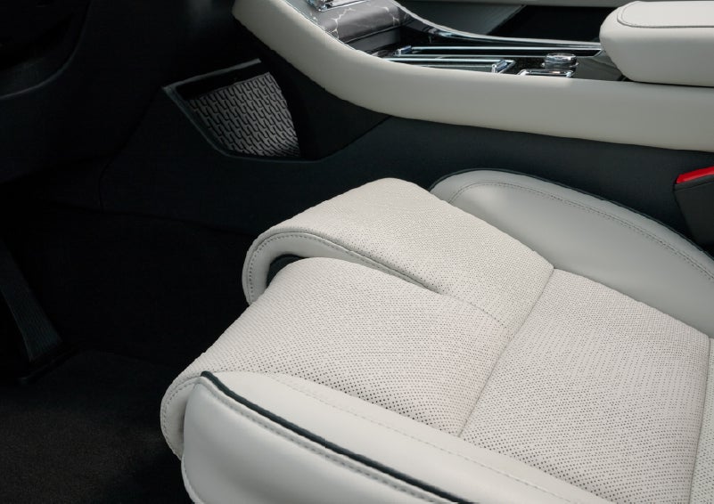 The front passenger Perfect Position seat is shown with the thigh extender adjusted.| West Point Lincoln in Houston TX
