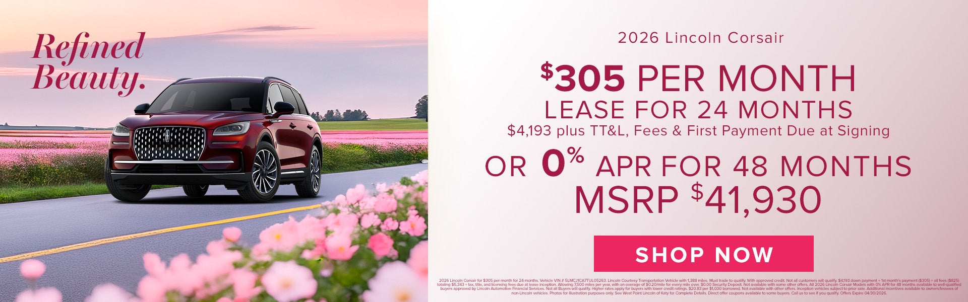 2026 Lincoln Corsair
