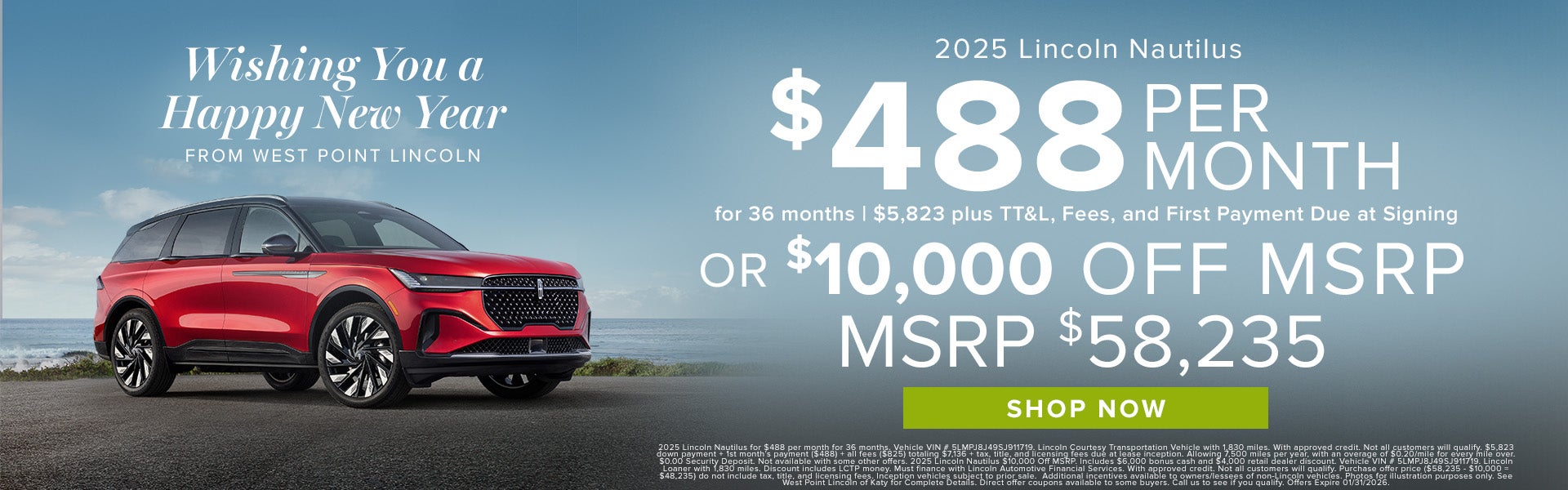 2025 Lincoln Nautilus