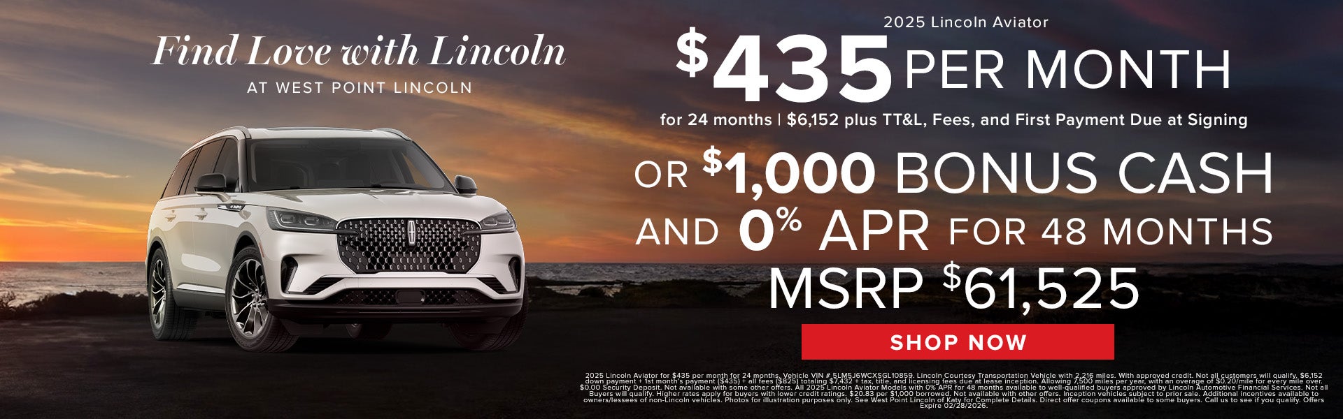 2025 Lincoln Aviator
