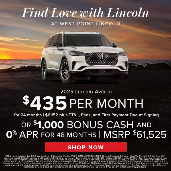 2025 Lincoln Aviator