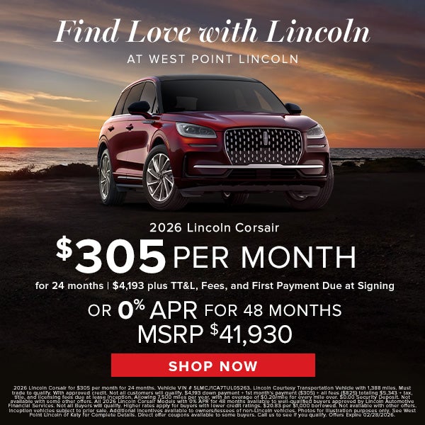 2026 Lincoln Corsair