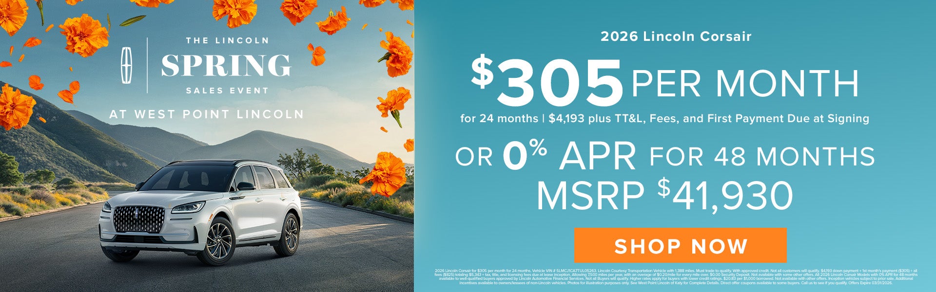 2026 Lincoln Corsair