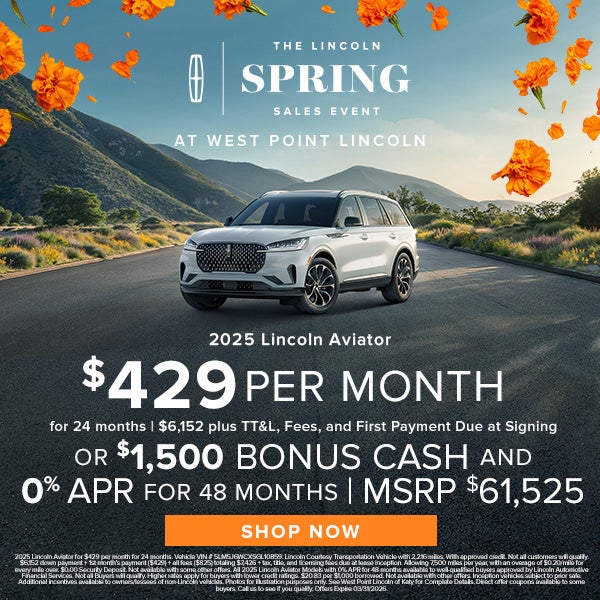 2025 Lincoln Aviator