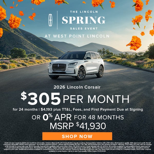 2026 Lincoln Corsair